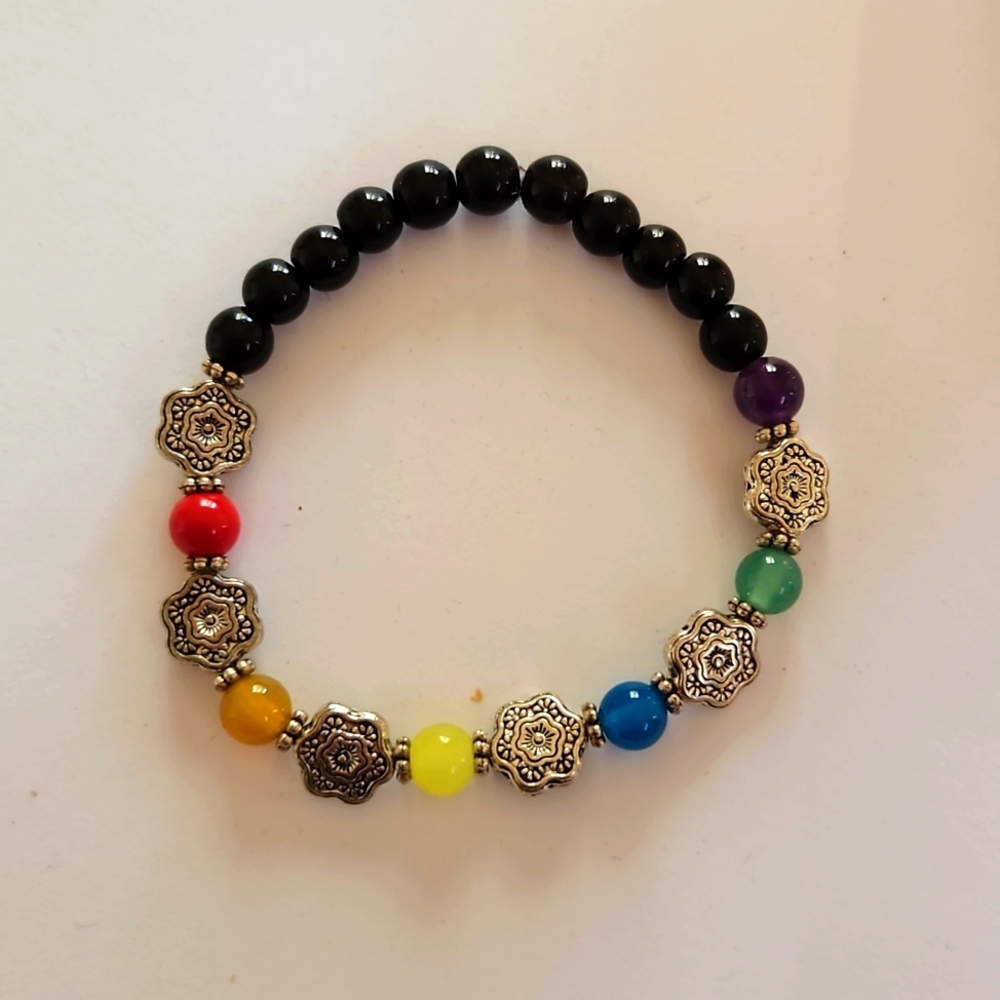 Rainbow decorative bracelet